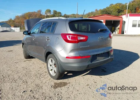 2012 Kia Sportage Lx z USA, uszkodzony, nr VIN KNDPBCA24C7291690